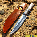 12" Fixed Blade Survival Hunting Knives Stainless Steel Knife with Sheath Fatansy Collectible