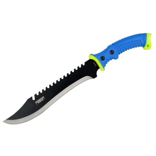 16" Fixed Blade Hunting Knife Straight Camping Outdoor Knives Tactical Green /Sheath