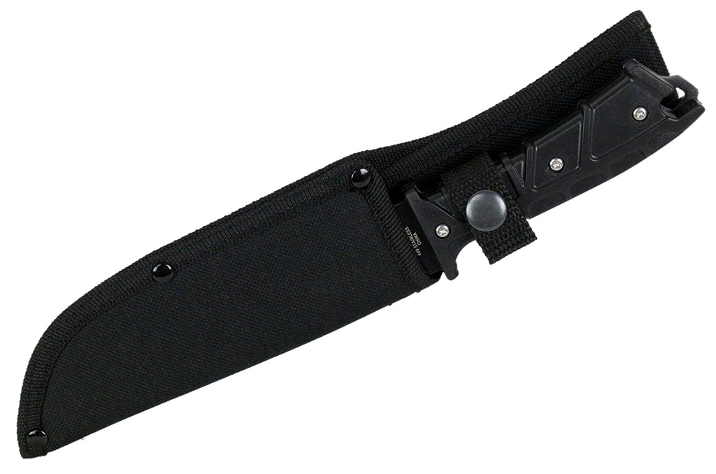 11" Defender Xtreme Full Tang Hunting Knife Black
