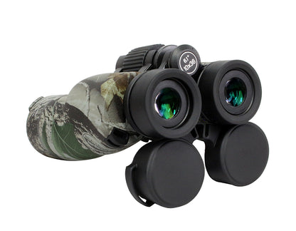 10X36 Huntdown Camo Waterproof Binoculars with Nylon Carrying Case