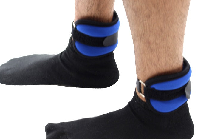 5LBS Perrini Blue Extended Fit Wrists/Ankle Weights