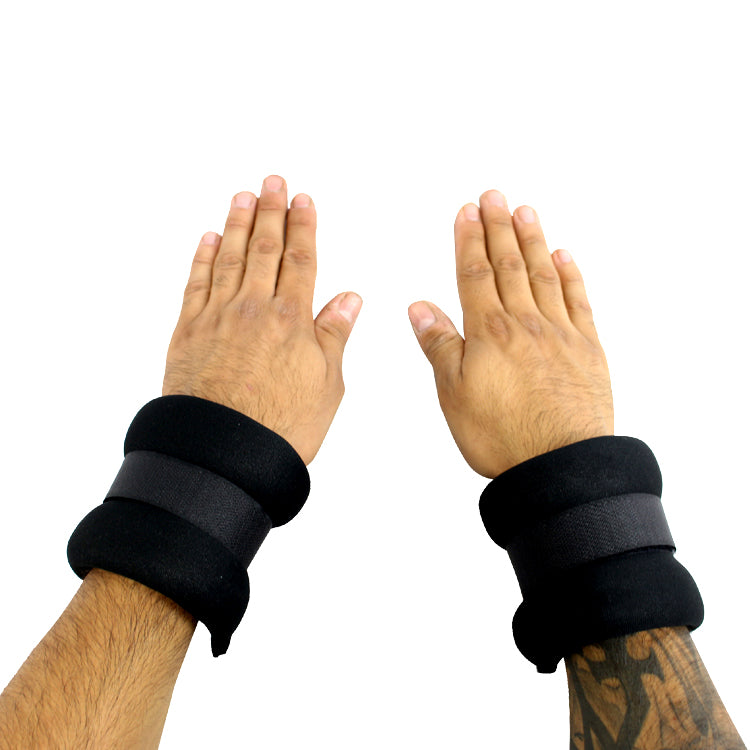 2LBS Perrini Black Wrist/Ankle Weights