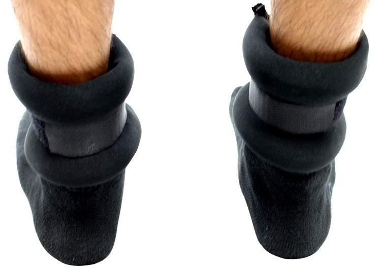 2LBS Perrini Black Wrist/Ankle Weights