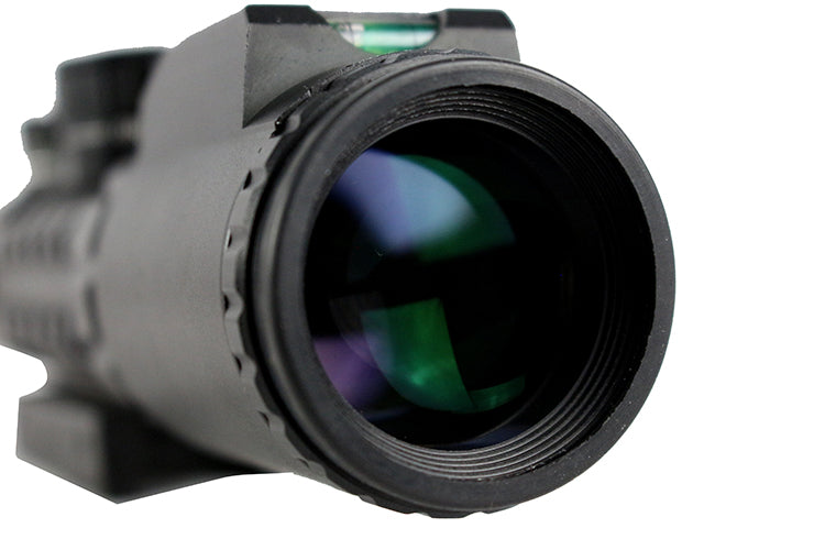 Hunt-Down Black Matte 2-6x28TEB R/G Range Finder Compact Hunting Rifle Scope