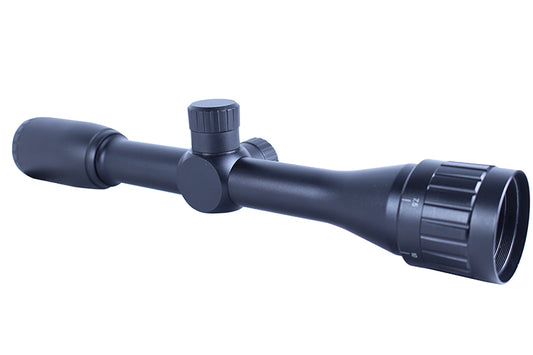 Hunt-Down Black Matte 4x32AO Wide Field Rapid Rangefinder Reticle Rifle Scope