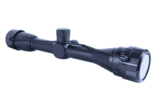 Hunt-Down Black Matte 4x32AO Wide Field Rapid Rangefinder Reticle Rifle Scope