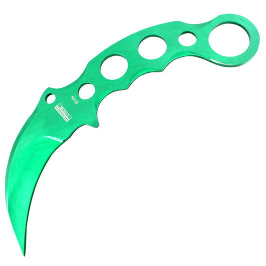 TACTICAL COMBAT KARAMBIT NECK KNIFE Survival Hunting BOWIE Fixed Blade New