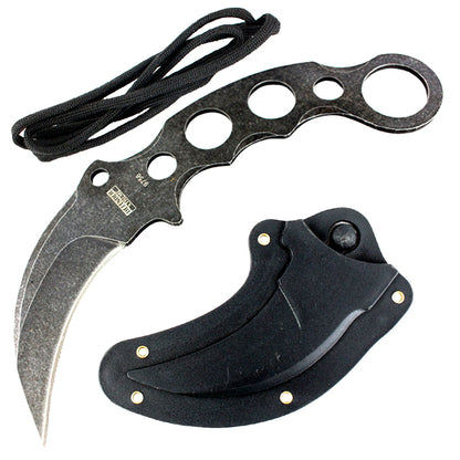TACTICAL COMBAT KARAMBIT NECK KNIFE Survival Hunting BOWIE Fixed Blade New