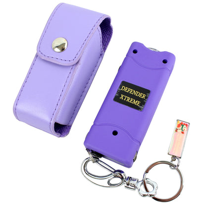 Police Stun Gun 3 million Volt Rechargeable LED Flashlight & Holster Protection