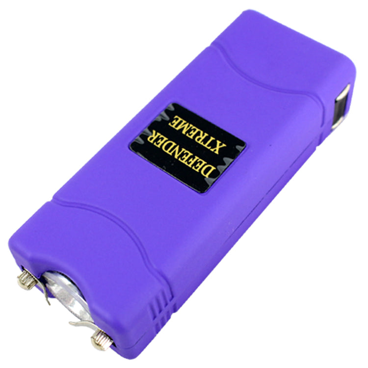 Police Stun Gun 3 million Volt Rechargeable LED Flashlight & Holster Protection