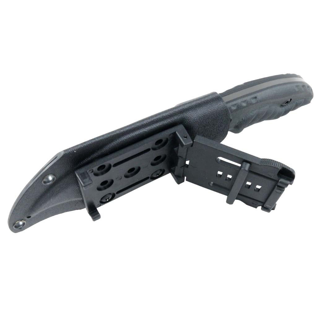 Hunt-Down 10" Full Tang Hunting Knife Stainless Steel Blade Sheath with Belt Clip