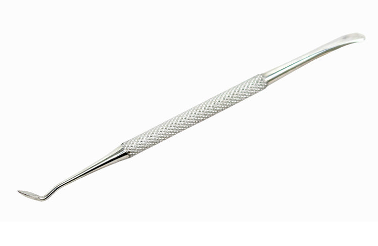 4.5" Dual-End Stainless Steel Dental Scaler & Plaque Remover Tool