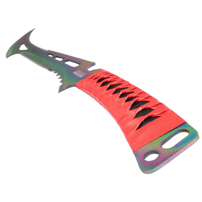 24" Rainbow Full Tang Stainless Steel Ninja Sword with Sheath