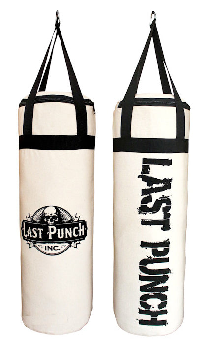 Last Punch Canvas Training & Fitness Pro Boxing Punching Bag with Straps