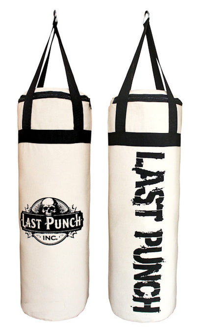 Last Punch Canvas Training & Fitness Pro Boxing Punching Bag with Straps