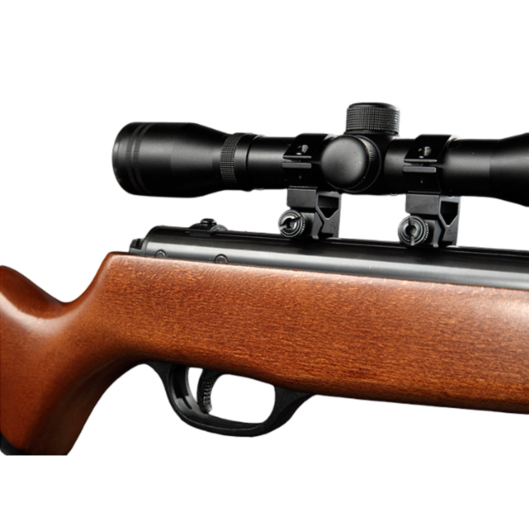 SnowPeak 5.5mm Caliber Air Gun Rifle Wooden Finish With Metal Barrel