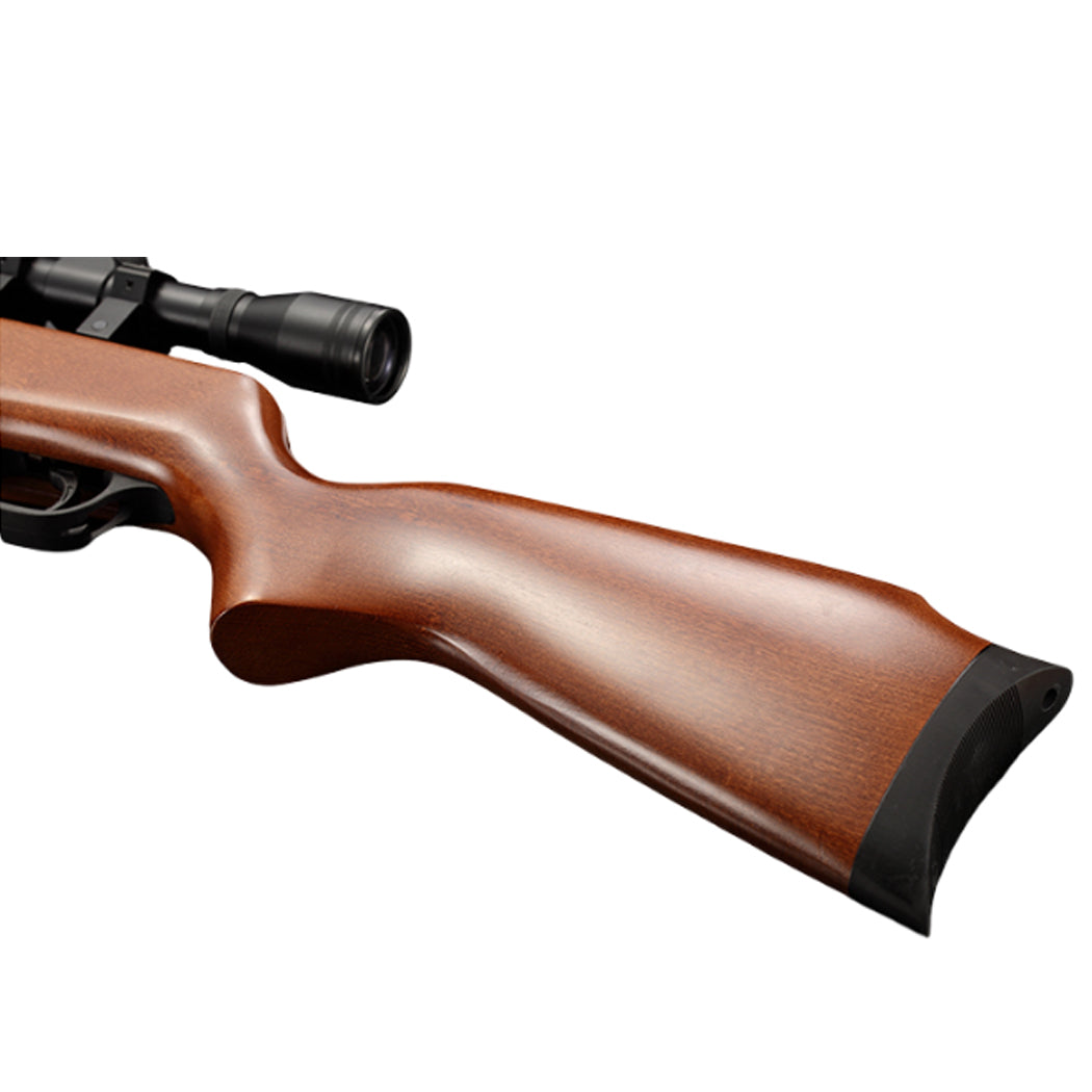 SnowPeak 5.5mm Caliber Air Gun Rifle Wooden Finish With Metal Barrel