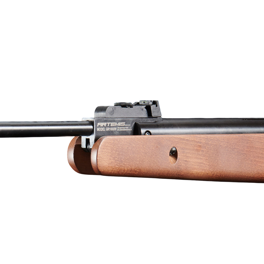 SnowPeak Nitro Break Barrel 5.5mm Caliber Air Gun Rifle Wooden Finish 