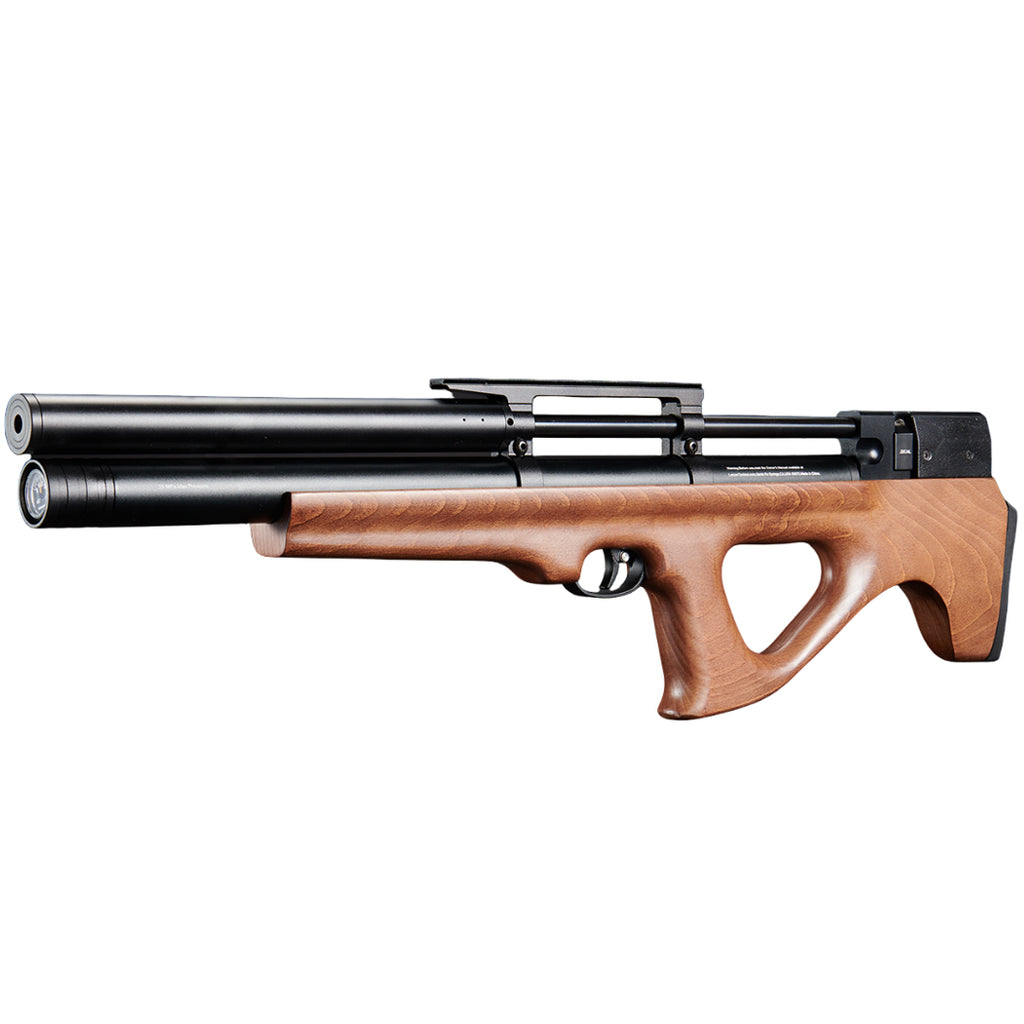 SnowPeak P15 PCP 5.5mm Caliber 900 Fps Pellet Air Gun Rifle Wooden Finish
