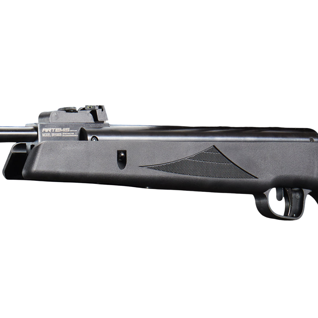 SnowPeak Black Break Barrel 5.5mm Caliber Air Rifle Gun With Plastic Body