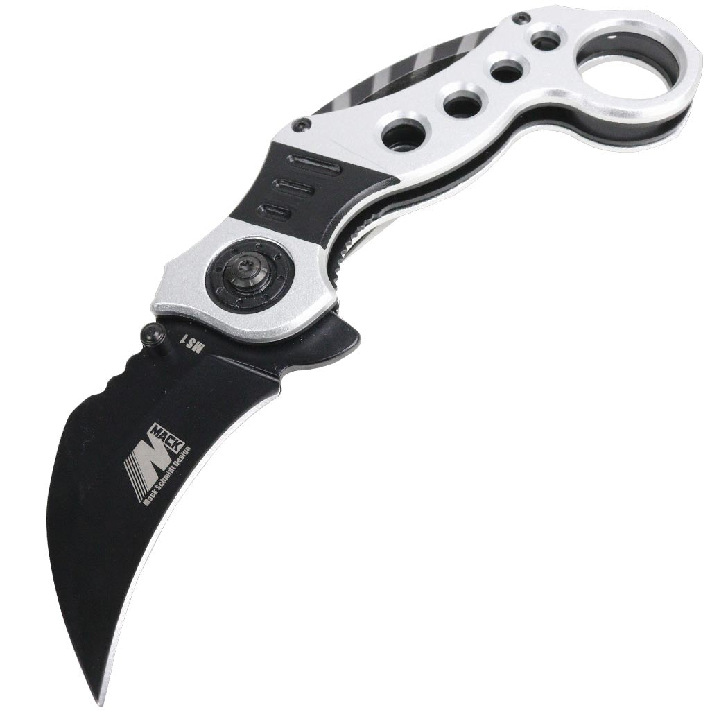 MACK 7" Spring Assisted Folding Knife 3CR13 Stainless Steel