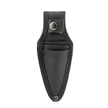 3 PC Set 5.5" Black & Blue Color Throwing Knife Set With Nylon Pouch