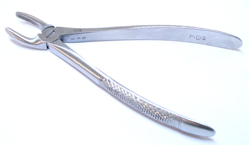 2MD Dental Extracting Forceps English Pattern Tooth Extraction Tool