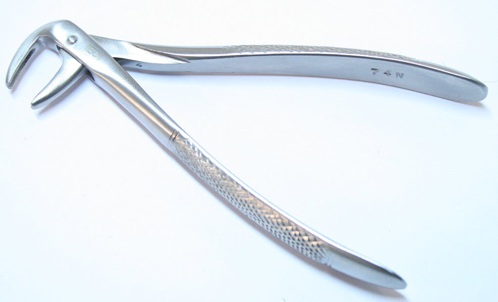 74N Dental Extracting Forceps English Pattern Tooth Extraction Tool