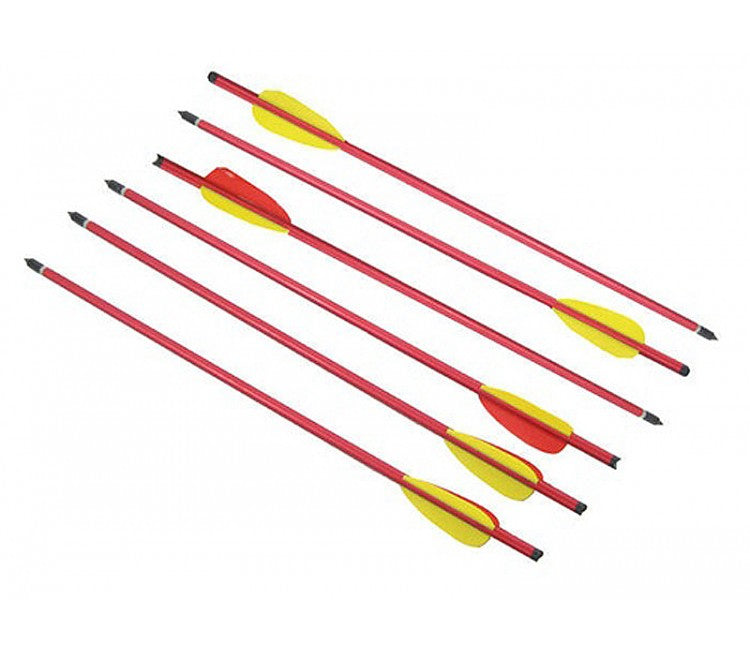 16" Long Metal Hunting Arrows Aluminum Body 2219 Power