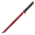 26"  Stainless Steel Red Blade Sword with Sheath