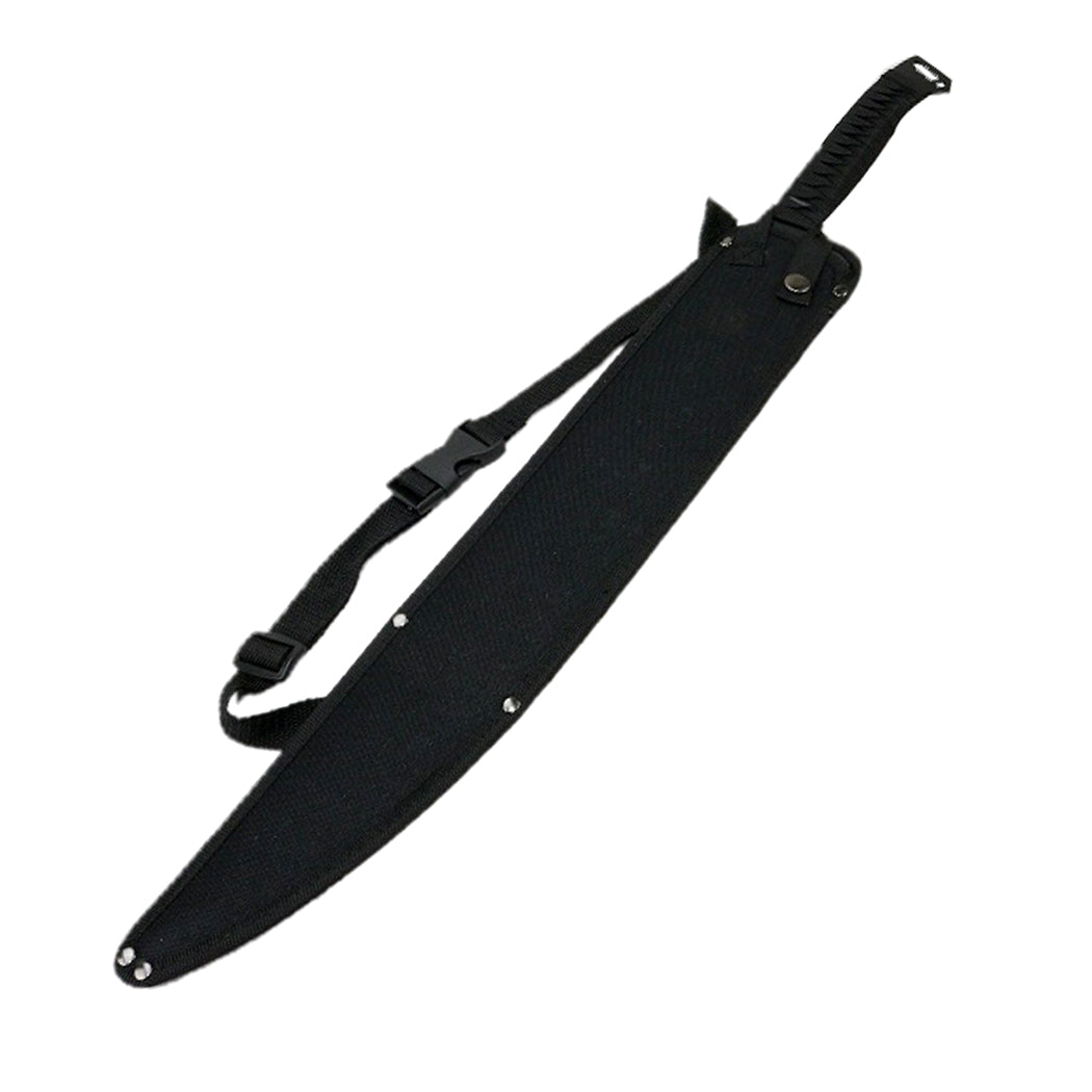 Ninja Sword 27-Inch Sharp 440 Stainless Steel Full Tang Blade with Sheath- Red