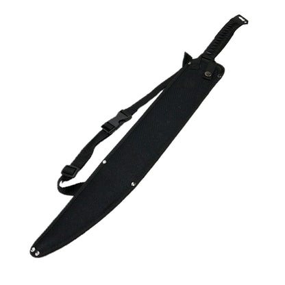 Ninja Sword 27-Inch Sharp 440 Stainless Steel Full Tang Blade with Sheath- Red