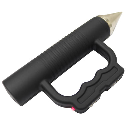 Defender 10 Million Power Stun Gun Glass Breaker Black New Rechargeable