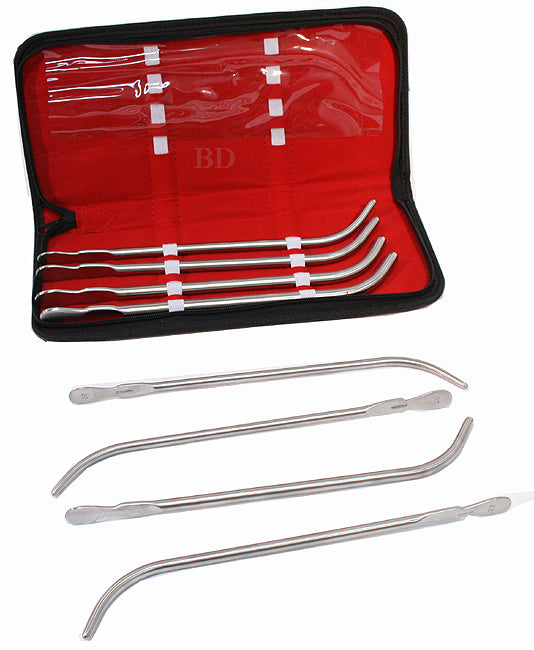8 Pc Van Buren Urethral Sounds Set Stainless Steel Surgical Instruments