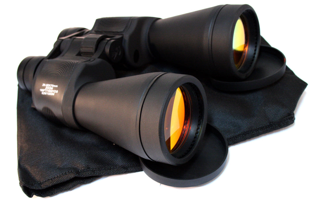 20x50x70 Perrini Black Color Powered Outdoor Ultra Compact  Binoculars w/ Zoom