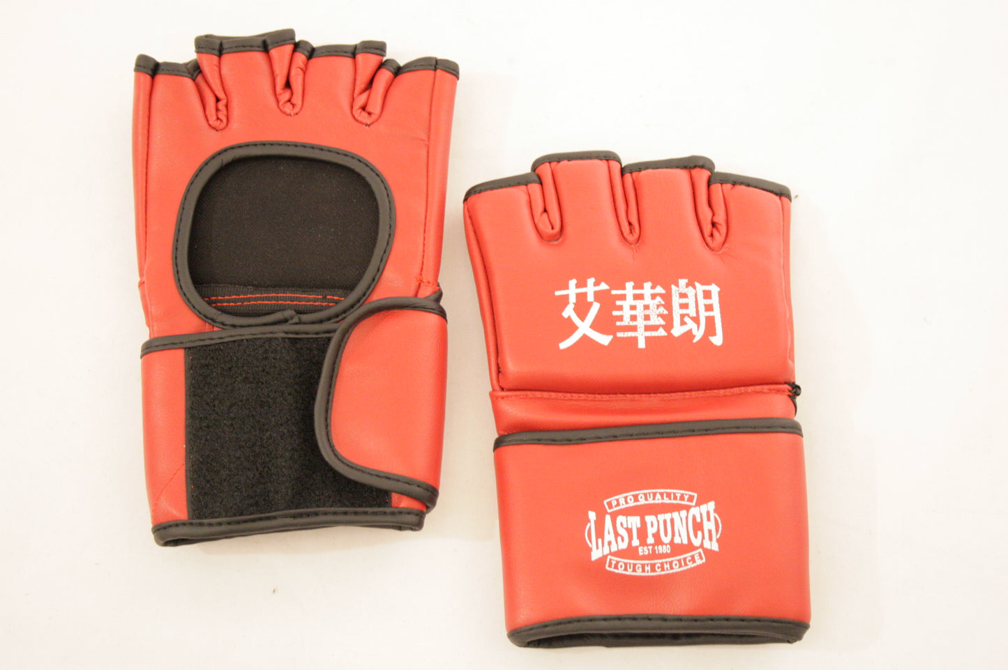 Red Grappling MMA Training Gloves UFC Style Gloves