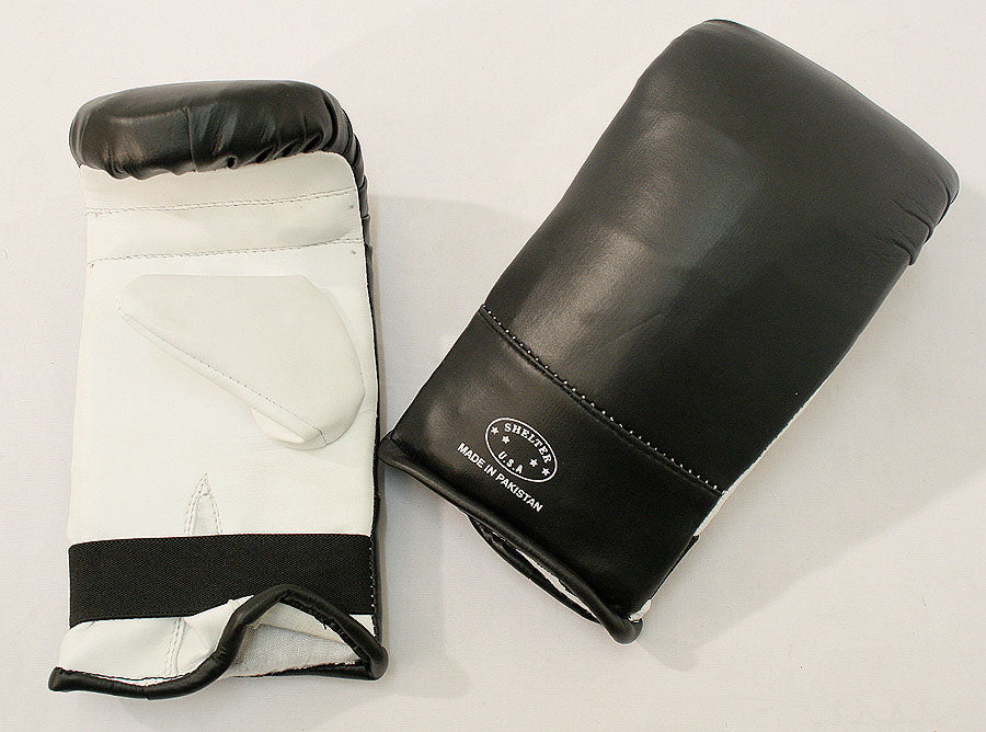 Last Punch Ultimate Fight Punch Bag Gloves  Black& White S M L XL Size