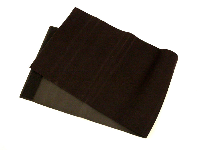Perrini 8" Black Waist Slimmer Back Support Belt Tummy Belt Exercise Gym