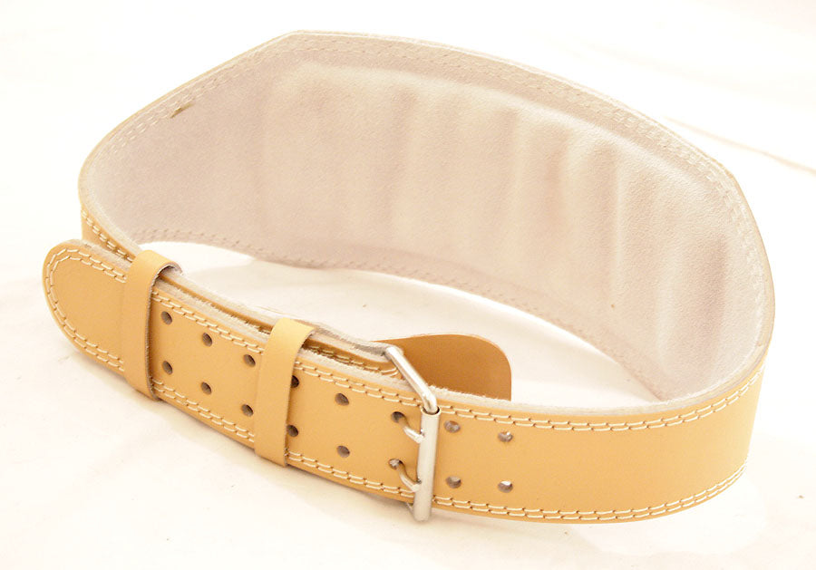 Last Punch 4" Weight Lifting Body Building Belt Gym Fitness Wide Padded Leather all Sizes