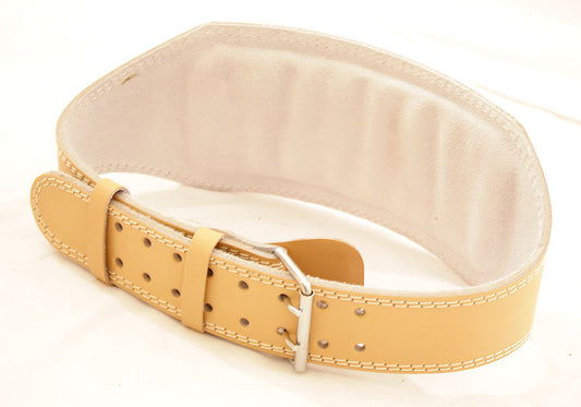 Last Punch 4" Weight Lifting Body Building Belt Gym Fitness Wide Padded Leather all Sizes