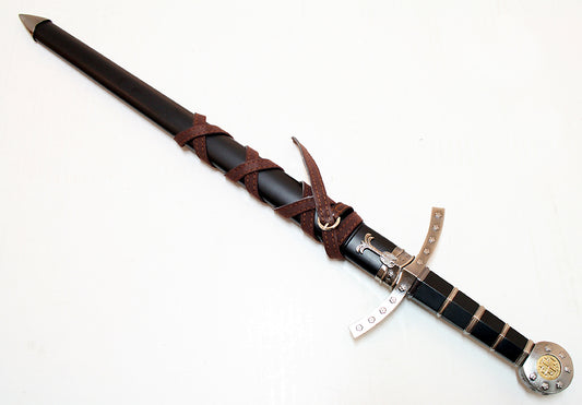 King Arthur 23" Round Table Excalibur Sword Fantasy Ninja Sword Collectible New