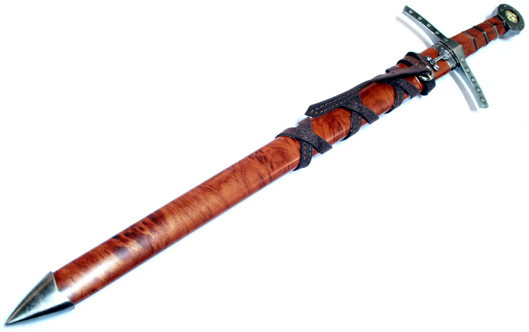 King Arthur 23" Round Table Excalibur Sword Fantasy Sword Collectible Ninja New