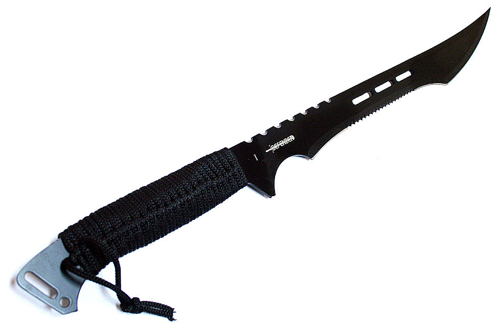 27" Black Ninja Sword Striker Black Stainless Steel