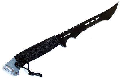 27" Black Ninja Sword Striker Black Stainless Steel