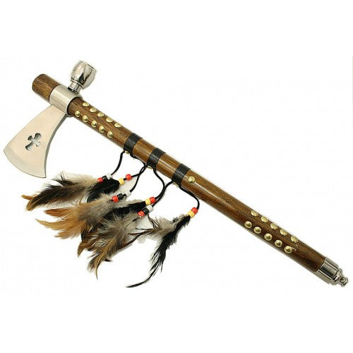 Defender 19" Cross Shape Indian Axe Feather