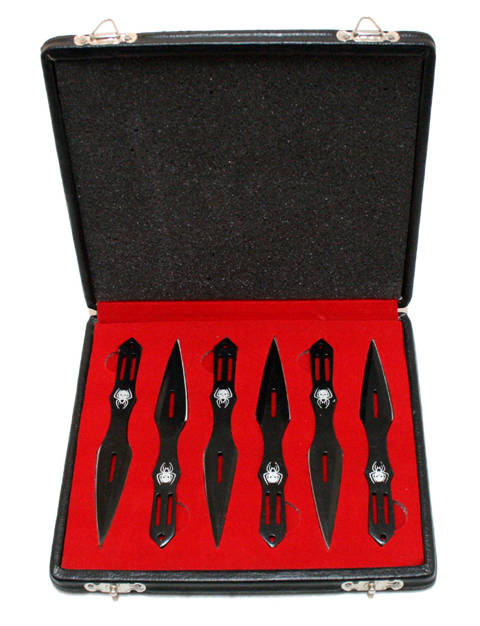 Defender Set of 6 Throwing Knives With Gift Box