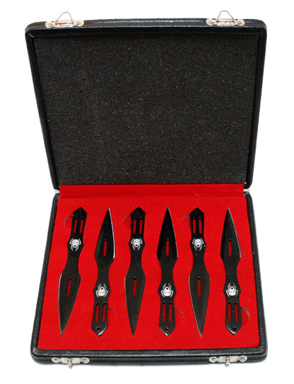 Defender Set of 6 Throwing Knives With Gift Box