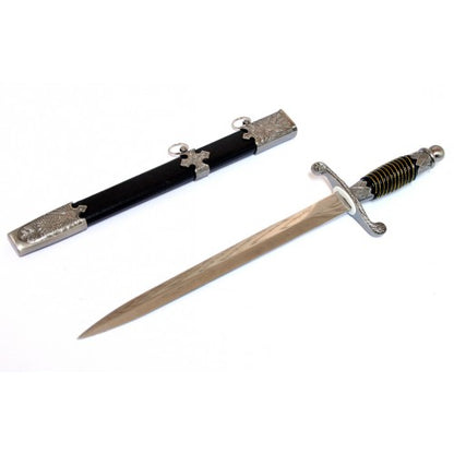 14.5" Roman Collectible Stainless Steel Dagger Sheath Collectors Fantasy Sword