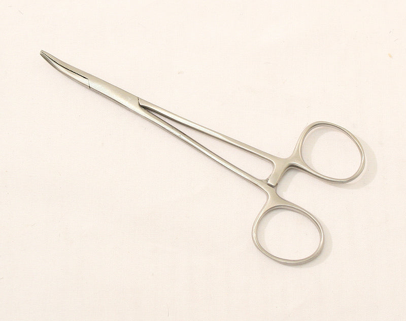 5" Curved Mosquito Hemostat Forceps  Fly Fishing & Surgical Tool