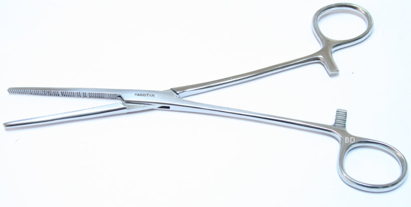8" Pean Hemostat Forceps Straight Locking Clamp for Surgical & Lab Use